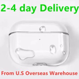 For pro 2 Earphones airpod Bluetooth Headphone Accessories Solid Silicone Cute Protective Cover Apple Wireless Charging Box Shockproof 2nd Case