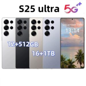 S24 25 Ultra 5G mobile cell phone Dual SIM Phone 6.8HD+ Display 18MP+50MP Camera Android 14 Mobile Fingerprint