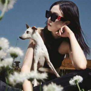 Fashion OFF W sunglasses high quality New style off Sunglasses Ouyang Nana star's same of Disco street shooting men's and wo hip-hop wo glasses