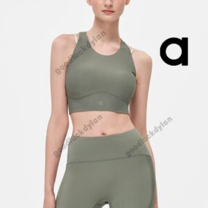 alocardio Rich Girl Brand 5A Quality Yogawomen Bra Athletic Womens Workout Top – Breathable Sporty Vest Clothing
