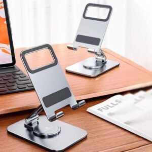 Universal Desktop Folding 360 Rotatable Stand Mini Adjustable Foldable Aluminum Alloy Phone Holder L05mini