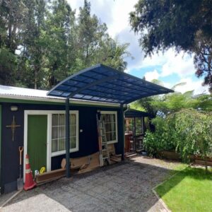 Premium Quality Steel-Framed Sunshade Structure w/ Water Resistance Features