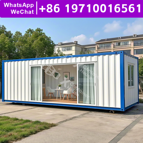 Tiny Home Cabin Fireproof Materials Prefab Portable Unit Global Shipping Weatherproof Educational Facility Steel Flat Pack Home
