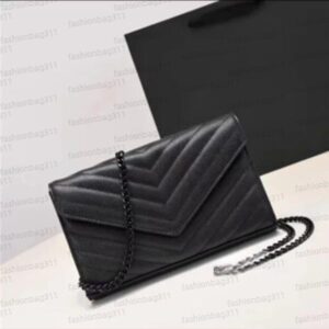 Top quality Designer bag Envelope handbag Luxury Bags caviar leather small square bag women's crossbody bag chain bag mini bag black red white Shoulder bags