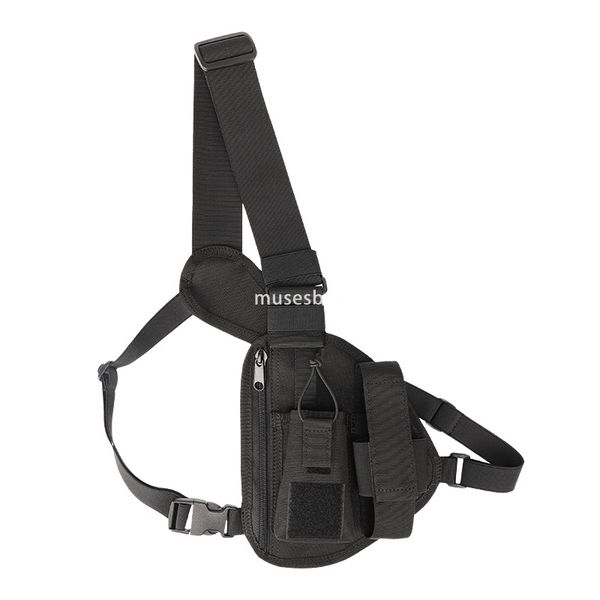 New polyester tactical handgun case multifunctional single shoulder diagonal cross bag hidden portable bag