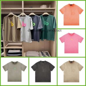 designer tshirt aloshirt summer new korean aloshirt print loose unisex round neck ins short sleeved luxury fashion classic trend size xsl d36