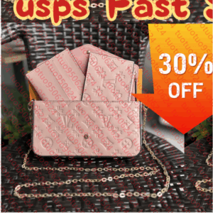 Bags 3/pcs Set Top Designer Wallet Shoulder Women Classic Flower Pochette Felicie Bag Leather Clutch Tote female Messenger bag