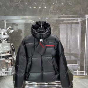 2023 Designer Men's Winter men puffer jacket winter coats bread coat Warm Parka Windproof Hooded Black Thickened Jacket Men's