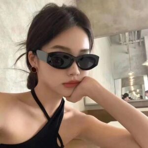 Designer Sunglasses Women Cat Eyes Glasses Oval Sunglasses Womens Sunglass UV400 Polarized Glass Lens Fashion New Style Accessories