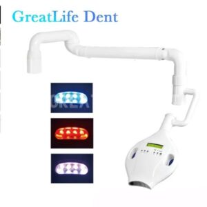 2025 Teeth Whitening GreatLife Red Blue Purple 45mm 50mm Led Accelerator Light Dental Lamp for Chair