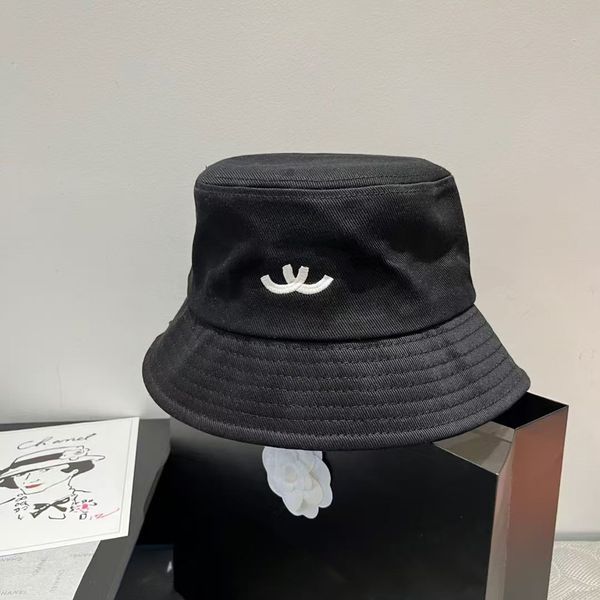 Designer bucket hat foldable hatwide brim hats designer women visitor travel jeans bucket hat Denim fitted flanging bonnet fisherman sunhat cap farm hat 03