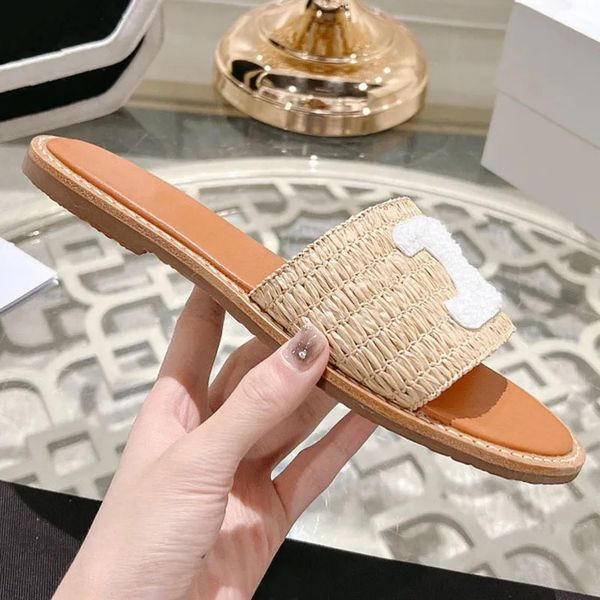 Slippers Slide sandals luxury Casual shoes Designer Mens Sliders fashion outdoor Beach sandale Womens Shoe flat loafer Summer Mule 100a