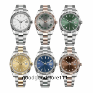 Automatic mens luxury watch Classic design high quality movement Available in 36mm and 41mm Full stainless steel luminous waterproof Mens automatic watch