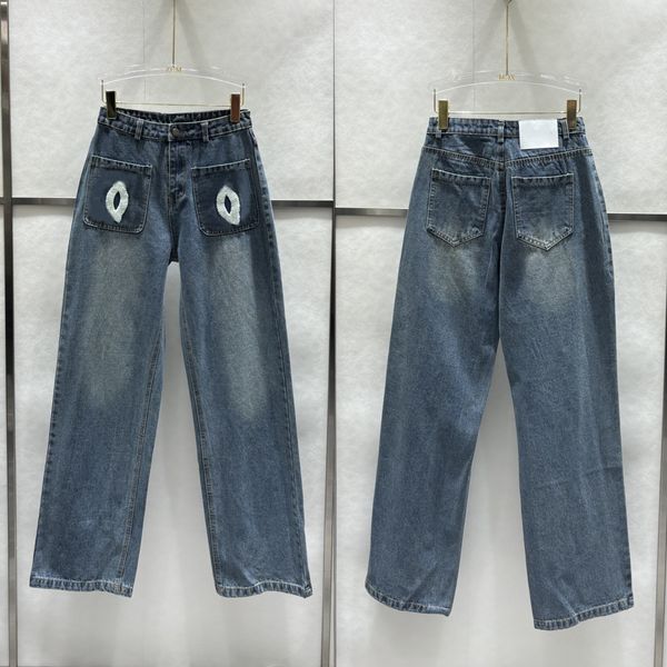 Women Denim Pants Female Jeans Different Colors Fashion Pant With Dust Bag