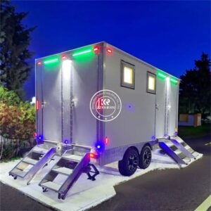 2025 NEW Hot Sale Top Quality Luxury Toilet Trailer Portable Toilet Trailer of Mobile Portable Toilet for Sale