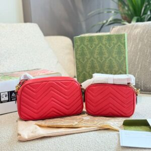 Designer Bag Woman High-capacity Case Travelling Bag Marmont Series 7.48in 9.45in Camera Bag Large Capacity Shoulder Bag Crossbody Bag