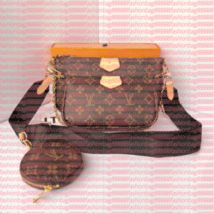 With Box s Designer Tote Bags Women Crossbody Genuine Leather Purse Fashion Flower Lady 3 Multi FELICIE POCHETTE Chain Shoulder Bag ladies Handbag Wallet