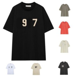 FOG 1977 Mens Designer T Shirts T Shirt Men Tshirt T-Shirt Cotton Tops Crew Neck Breathable Short Sleeve Letter Printed Men Shirts Graphic Designer Shirts Mens Clothes