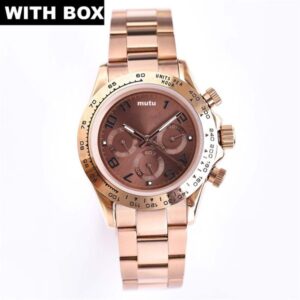 Mens Watch Fashion Brand 40mm Business 2813 Automatic Mechanical Full Stainless Steel Waterproof Watch Watchs Gift montre de luxe Wristwatches designer watchws