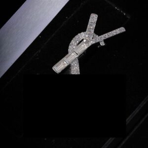 Luxury Brand Letter Brooches Designer Brooch Pins Fashion Jewelry Women Pin Brooches Gold Silver Brooch Suit Pin