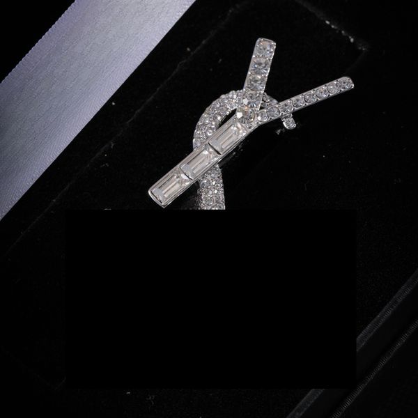 Luxury Brand Letter Brooches Designer Brooch Pins Fashion Jewelry Women Pin Brooches Gold Silver Brooch Suit Pin