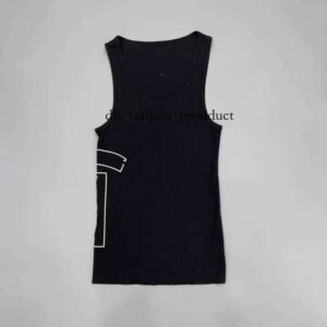 Chrome vest designer vest Womens Tank Top Summer Embroidery Breathable Slim Sleeveless Camis Croptop Outwear Elastic Sports Knitted Tanks chrome tank 38d 0c1