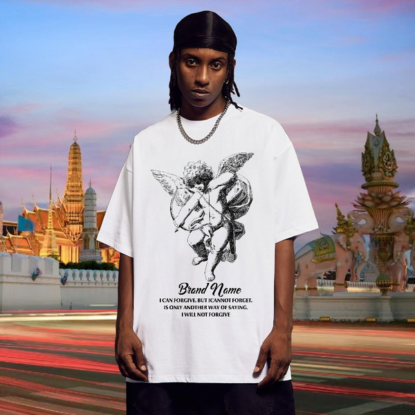 Unisex Tshirts Crew Neck Cotton Spring Summer T-Shirts for Men Cartoon Print 2024 Designer Tees Shirts