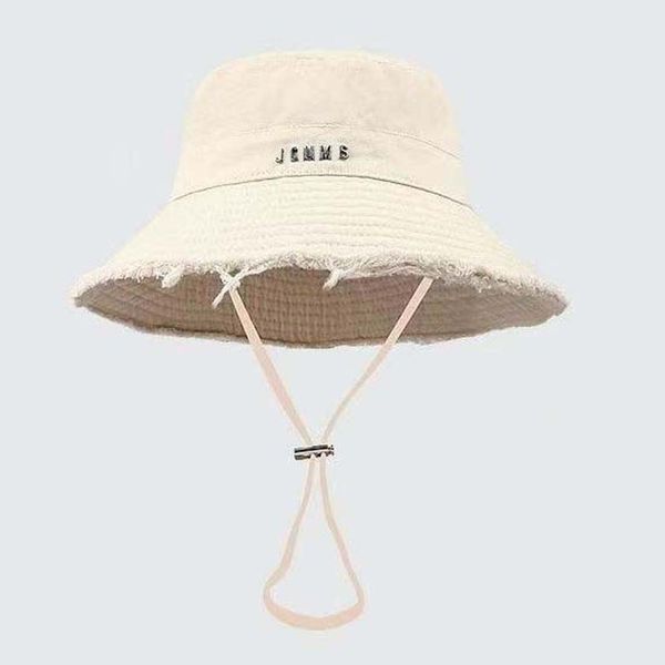 Designer Bucket Hat for Men Women Wide Brim Cap Sun Prevent Outdoor Beach Canvas Bucket Hat can be used for shading outdoor travel 02