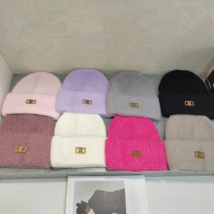 Designer Knitted Hat Winter Beanie Cap Fashion Skull Caps for Man Woman Warm Hats 8 Colors