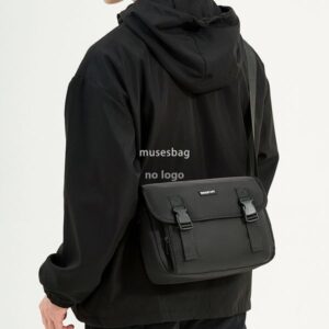 College crossbody bag men's fashion brand shoulder bag casual large capacity crossbody backpack day messenger bag boys