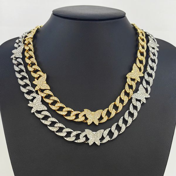 Chic Urban Fashion Statement Piece - Glittering Diamond Accent Choker Ideal For Both Genders