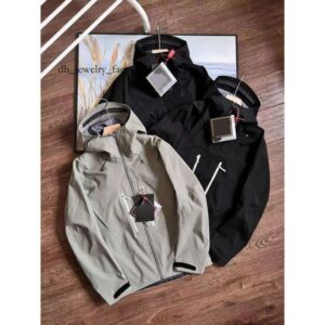 Designer Alphaflys jacket hooded Stormtrooper Hoodies waterproof jacket Zipper Black Pink Green outdoor casual waterproof assault jacket quality size S-2XL d76