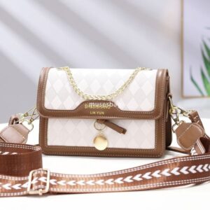 High quality women's designer multifunctional practical small bag high-end diamond grid small square bag fashionable and versatile single shoulder crossbody bag