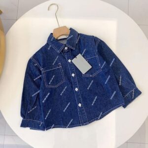 Baby Kids Shirts Fashion Letters Print Tshirts for Boys Gilrs Casual Jackets Long Sleeved Tee Shirt Designer Unisex Clothing