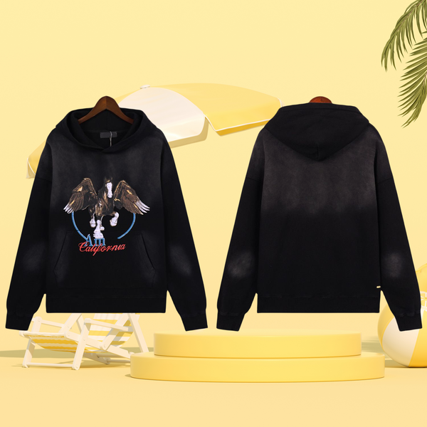 AM1901 Men's Women's Fitted Foamed Cotton Streetwear Ensemble Featuring