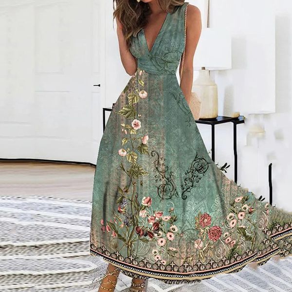 partydress designer Brief Polyester Sleeveless Daily Outfit plus size womens clothing skirt summer dresses for women maxi dress