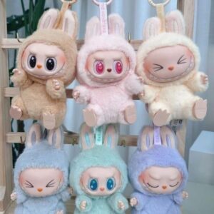 Cute Labubu Plush Toys Full Series Cute Plush Toys Decorative Accessories Dolls Plush Keychain Mysterious PVC Childrens Day Surprise Labubus