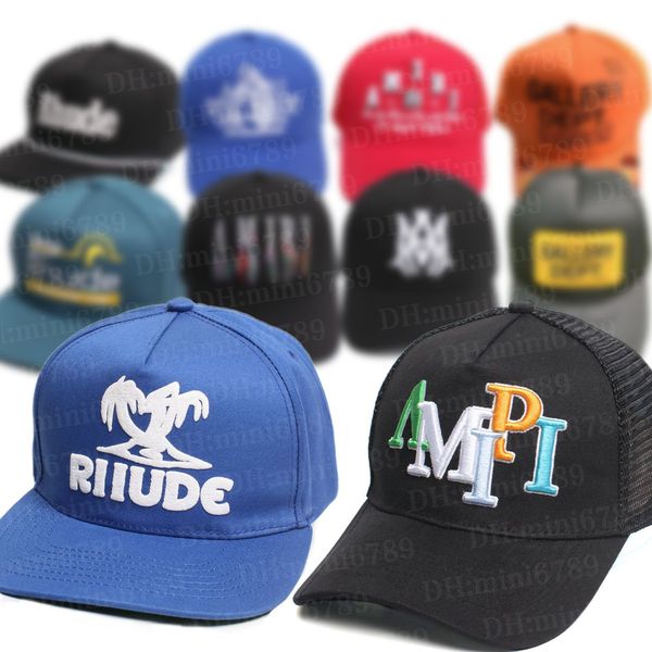 Classic truck driver hat designer AMIRlR fashion baseball cap Rhuddee letter embroidered hat gallery artist hat mens outdoor casual sports caps