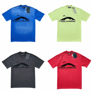 washed version front and back black logo vintage frayed tee 4 colors