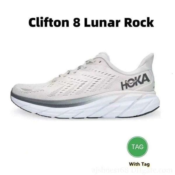 Clifton One 8 9 bondi Running Shoes Bondi Men women White Black Coastal Sky Vibrant Orange Shifting Sand Airy blue red