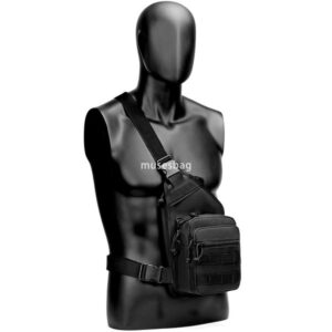 New waterproof Oxford cloth sports outdoor tactical army camouflage chest bag crossbody bag riding travel hanging bag directly for manufacturers