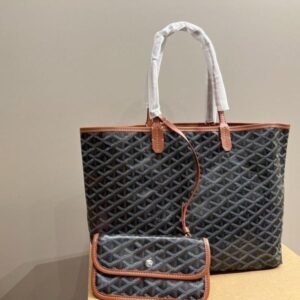 Fashion handbag designer shoulder bag women's underarm bag new leather dogtooth bag casual large capacity tote bag premium shopping bag purse