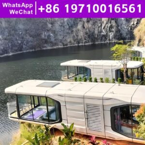 Wind Resistance Tiny Homes Prefabricated Mobile House Capsule Outdoor Thermal Insulation Prefab Home House Tiny Houses Low Cost