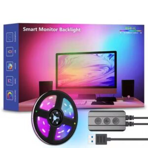 Monitor Backlight Upgrade Your Desktop Atmosphere for Gaming, Work & Watching