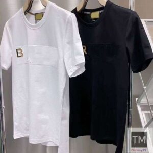 mens graphic tee round neck designer black white brown t shirt woman short sleeve shirts men women sweatshirt 3D letter printing cotton size s-xxxxxl