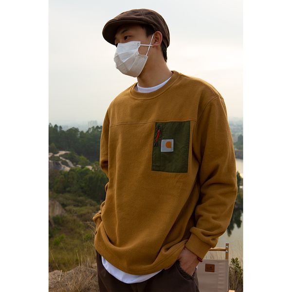 Designer Jacket Mens Classic Vintage Style Canvas Jacket Warm Zip Jacket Workwear jacket Heavy Washed Weight Hoodie Jacket Thick