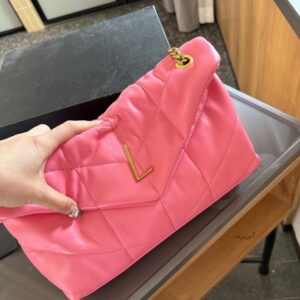 5A top Designer Shoulder Bags totes Women Handbags Luxury Cross body Messenger Lou Pufer Chain Bag Good Quality Purses lady wallets