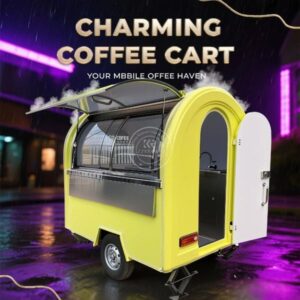 LOGO Customization Food Trailer with Full Kitchen Equipment USA Standard Food Cart Europe Standar