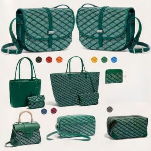 Designer tote bag Mini Handbag Luxury Shoulder Bag Leather Multifunctional High-Quality Large Capacity Handbag women Outdoor travel bag green grey Clutch Bags