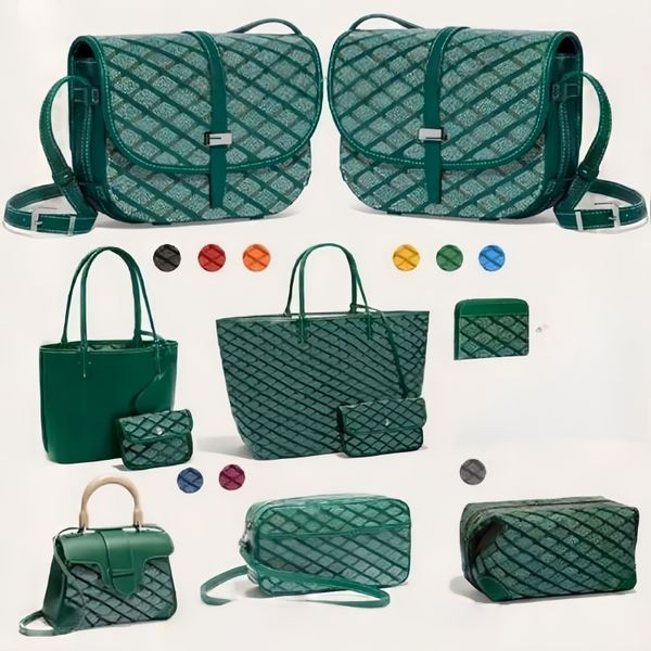 Designer tote bag Mini Handbag Luxury Shoulder Bag Leather Multifunctional High-Quality Large Capacity Handbag women Outdoor travel bag green grey Clutch Bags